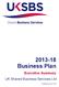 2013-18 Business Plan. Executive Summary UK Shared Business Services Ltd
