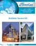 July 7 10, 2014 Philadelphia Convention Center Philadelphia, PA, USA glassconglobal.com. Exhibitor Service Kit