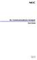 SL Communications Analyst User Guide