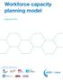Workforce capacity planning model