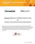 Vormetric Addendum to VMware Solution Guide for Payment Card Industry Data Security Standard