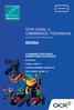 MEDIA OCR LEVEL 3 CAMBRIDGE TECHNICAL. Cambridge TECHNICALS PLANNING FOR MEDIA EXHIBITIONS OR EVENTS CERTIFICATE/DIPLOMA IN K/504/0513 LEVEL 3 UNIT 23
