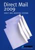 Direct Mail 2009 DIRECT MAIL INSERTING SYSTEMS. The document finishing company