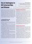 Use of Androgens in HIV-Infected Men and Women