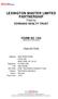 LEXINGTON MASTER LIMITED PARTNERSHIP Filed by VORNADO REALTY TRUST