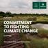 COMMITMENT TO FIGHTING CLIMATE CHANGE