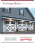 Carriage House COLLECTION
