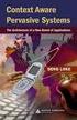 Software Architecture for Pervasive Systems
