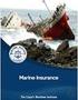 Marine Insurance. Course Contents