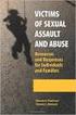 RESOURCES FOR VICTIMS OF SEXUAL ASSAULT