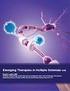 Emerging Therapies in Multiple Sclerosis