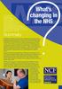 What s changing in the NHS
