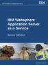 IBM Websphere Application Server as a Service