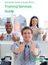Schneider Electric South Africa. Training Services Guide