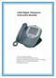 2420 Digital Telephone Instruction Booklet