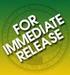 FOR IMMEDIATE RELEASE