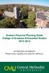 Student Financial Planning Guide College of Graduate & Extended Studies 2015-2016