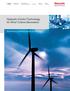 Hydraulic Control Technology for Wind Turbine Generators