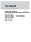 HYUNDAI SERVICE MANUAL HSH-I183NBE. Models WALL MOUNTED SPLIT-TYPE AIR CONDITIONERS. No.TE121023