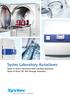 Systec Laboratory Autoclaves Systec H-Series. Horizontal floor-standing autoclaves. Systec H-Series 2D. Pass-through autoclaves.