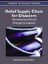 Relief Supply Chain Management for Disasters: