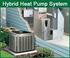 Hybrid (Dual Fuel) - Gas Heat and Air Source Heat Pump