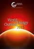 World Outlook Energy. Chapter 1: Introduction and scope