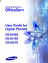 User Guide for Digital Phones