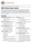 SAIS Online Users Guide