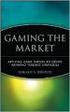A Game-Theoretical Approach for Designing Market Trading Strategies