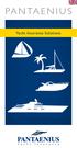 PANTAENIUS. Yacht Insurance Solutions