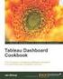 Tableau Dashboard Cookbook