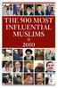 THE 500 MOST INFLUENTIAL MUSLIMS