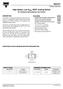 DG3157. High-Speed, Low R ON, SPDT Analog Switch. Vishay Siliconix. (2:1 Multiplexer/Demultiplexer Bus Switch) DESCRIPTION FEATURES