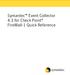 Symantec Event Collector 4.3 for Check Point FireWall-1 Quick Reference
