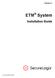 Release 6.1. ETM System. Installation Guide DOC-IN-ETM610-2010-0831
