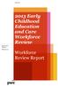 2013 Early Childhood Education and Care Workforce Review