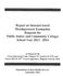 Report on Internet-based. Meningococcal Exemption Requests for Public Junior and Community Colleges. SchoolYear2Ol3-2014.