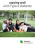 staying well with Type 2 diabetes