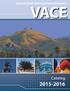 Ventura Adult and Continuing Education VACE. Catalog