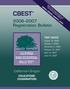 CBEST. 2006 2007 Registration Bulletin. California Oregon EDUCATORS' EXAMINATION. www.cbest.nesinc.com TEST DATES