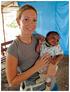 Pediatric nurse. Carcasse, Haiti. 12 HOPKINS CHILDREN S hopkinschildrens.org