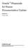 Oracle Financials. for France Documentation Update. RELEASE 11 August, 1998. Enabling the Information Age
