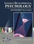 Introduction to Developmental Psychology: Lifespan Psychology 111