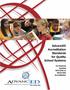 AdvancED Accreditation Standards for Quality School Systems. For Districts Seeking NCA CASI or SACS CASI Accreditation