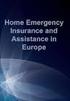Home Emergency Insurance and Assistance in Europe