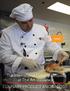 The International Culinary Schools at The Art Institutes CULINARY PRODUCT KNOWLEDGE
