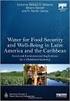 Food Security and Water in Central America in the context of Climate Change: Maureen Ballestero Chair GWP Costa Rica