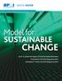 CHANGE. Model for SUSTAINABLE WHITE PAPER