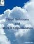 Cloud Solutions and Market Opportunities